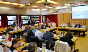 Gesprächsrunde im Rathaus der Stadt Rheinfelden